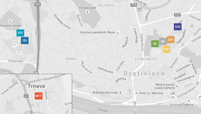 Maps - Fakulta elektrotechniky a informatiky STU v Bratislave