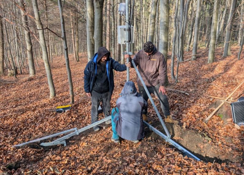 Nová Lhota spustila prvú stanicu FEI STU na sledovanie vplyvu klímy na lesy
